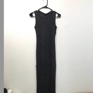 Fifth Avenue Charcoal Grey Maxi Dress (Lulu"s)